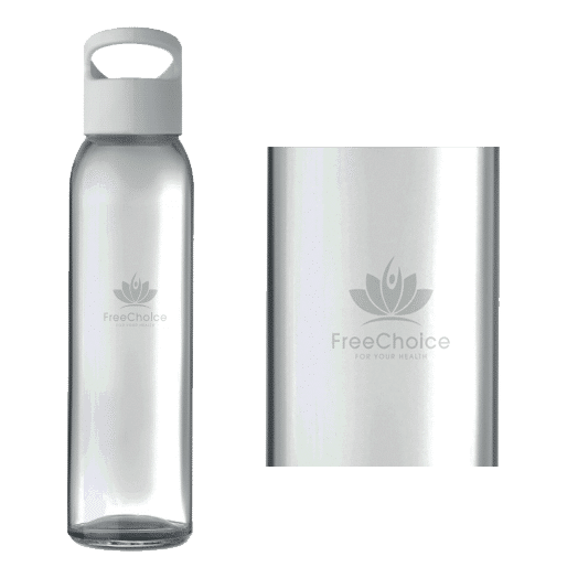 FreeChoice glass bottle