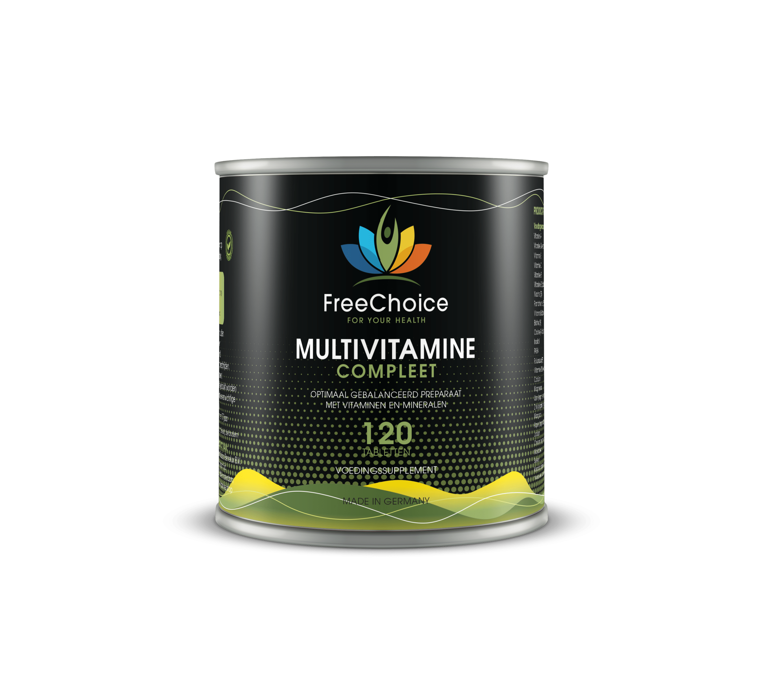 FreeChoice - Multivitamine complète - 120 comprimés