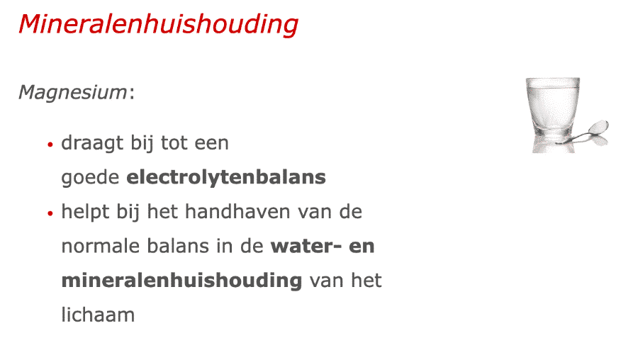 Mineralenhuishouding