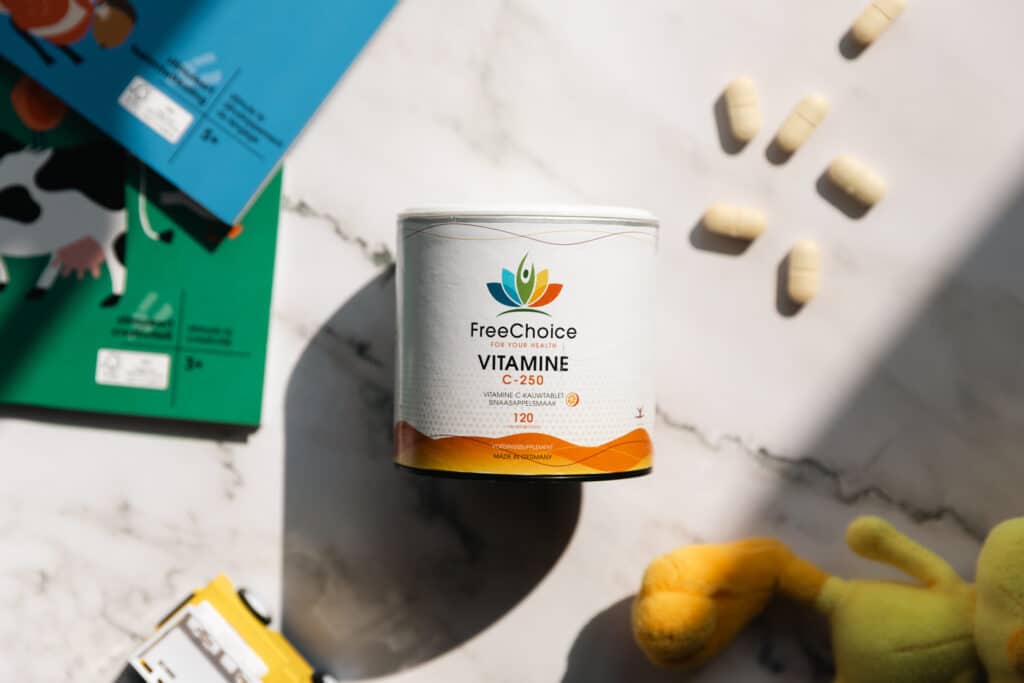 Vitamine C kauwtabletten - FreeChoice vitamine C kind
